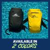 imageSUN NINJA Dry Bag Backpack Waterproof Floating Drybag for Kayaking ampamp SUP Dry Bags Waterproof Backpack for Men ampamp WomenBlack