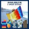 imageSUN NINJA Microfiber Beach Towel  Sand Free Quick Dry Lightweight ampamp Compact for Beach Pool Yoga and Camping  63x32 inch Super Absorbent Large Sand Free Swim Towels for Adults and KidsSunset