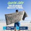 imageSUN NINJA Microfiber Beach Towel  Sand Free Quick Dry Lightweight ampamp Compact for Beach Pool Yoga and Camping  63x32 inch Super Absorbent Large Sand Free Swim Towels for Adults and KidsCamo