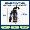imageSUN NINJA Portable Shower 21Gal Camping Shower with 7 Mode Shower Head Neoprene Cover Helps Keep Water Warm High Pressure Hose Easy to Carry MultiColor