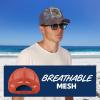 imageSUN NINJA Trucker Hat  Snapback Baseball Cap for Men ampamp Women  Everyday Wear with Breathable Mesh Side and Adjustable StrapGreen