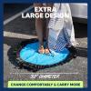 imageSUN NINJA Wetsuit Changing Mat  Waterproof Beach Changing Mat and Dry Bag Combo Keeps your Car Clean ampamp Dry and Surf Gear Protected Beach ampamp Surfing Accessories and Gifts