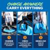 imageSUN NINJA Wetsuit Changing Mat  Waterproof Beach Changing Mat and Dry Bag Combo Keeps your Car Clean ampamp Dry and Surf Gear Protected Beach ampamp Surfing Accessories and Gifts