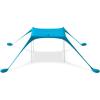 imageSUN NINJA Baby Popup Beach Tent UPF50 Beach Shade Canopy Sun Shelter with Carry Bag Ground Pegs and Stability Poles Outdoor Shade for Camping Fishing Backyard Fun or Picnics TurquoiseTurquoise