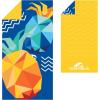 imageSUN NINJA Microfiber Beach Towel  Sand Free Quick Dry Lightweight ampamp Compact for Beach Pool Yoga and Camping  63x32 inch Super Absorbent Large Sand Free Swim Towels for Adults and KidsPineapple