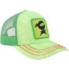 imageSUN NINJA Trucker Hat  Snapback Baseball Cap for Men ampamp Women  Everyday Wear with Breathable Mesh Side and Adjustable StrapGreen