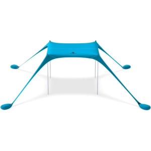 imageSUN NINJA Baby Popup Beach Tent UPF50 Beach Shade Canopy Sun Shelter with Carry Bag Ground Pegs and Stability Poles Outdoor Shade for Camping Fishing Backyard Fun or Picnics TurquoiseTurquoise