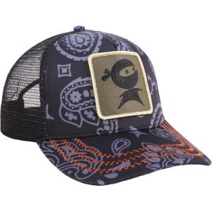 imageSUN NINJA Trucker Hat  Snapback Baseball Cap for Men ampamp Women  Everyday Wear with Breathable Mesh Side and Adjustable StrapDark Grey