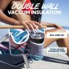 imageSUN NINJA 20oz Stainless Steel Tumbler  Double Wall Vacuum Insulated Cup with Easy Open Lid  Food Grade 20 oz Coffee Cup for Hot ampamp Cold Drinks  Durable Insulated Flask for Travel Work ampamp MoreTurquoise