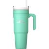 imageSUN NINJA  40oz Tumbler  Navy BlueLight Green
