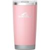 imageSUN NINJA 20oz Stainless Steel Tumbler  Double Wall Vacuum Insulated Cup with Easy Open Lid  Food Grade 20 oz Coffee Cup for Hot ampamp Cold Drinks  Durable Insulated Flask for Travel Work ampamp MorePink